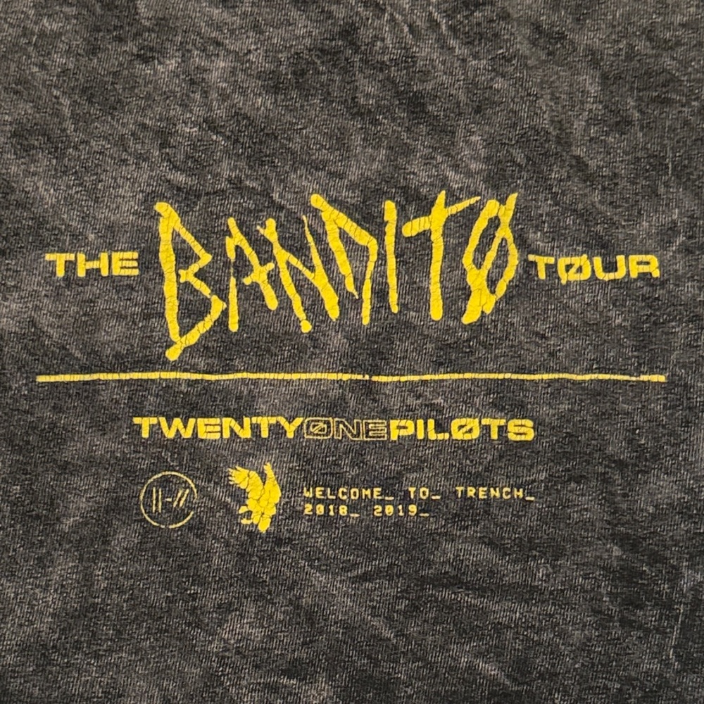 Twenty One Pilots The Bandito Tour vintage band t-shirt